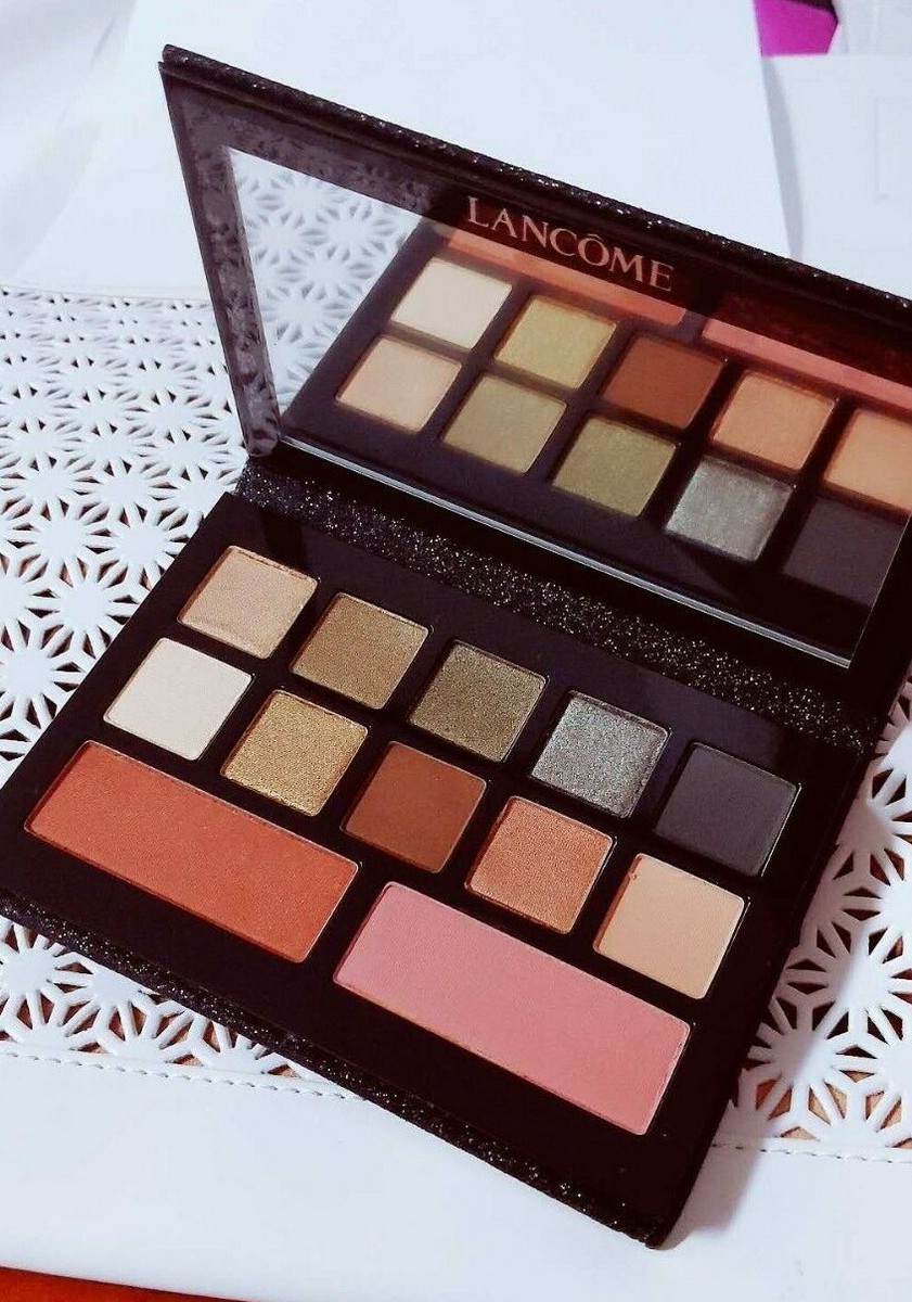 New Lancome Eye Shadow (10) & Blush (2) Palette GLOW | eBay