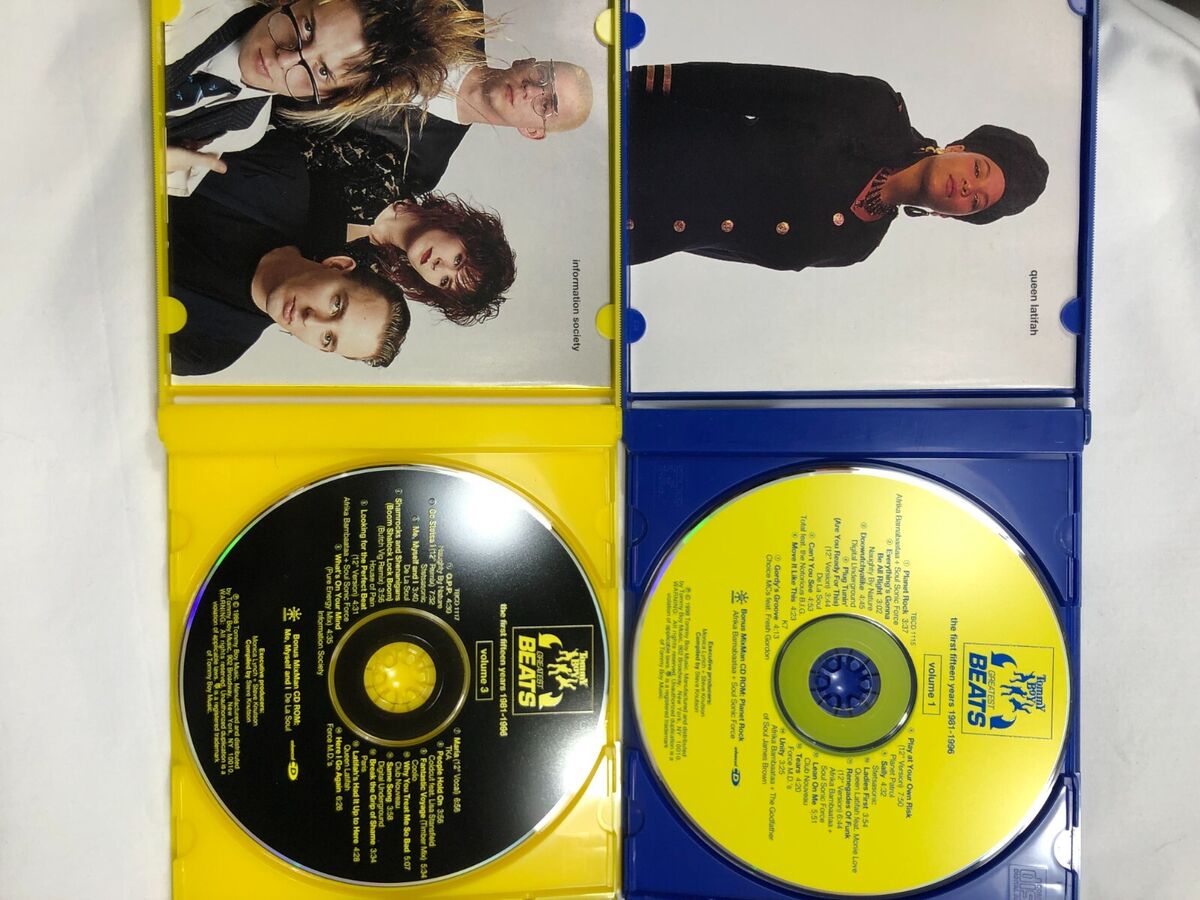 Tommy Boy Greatest Beats Vol. 1-4 Cd Set Collectors Edition Tommy Boy Greatest Beats Vol. 1-4 Cd Set Collectors Edition