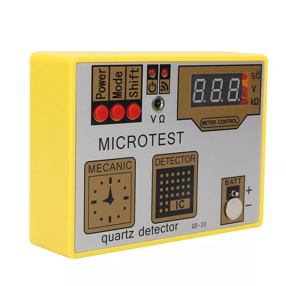 Multi function Watch Movement Impulse Current Meter Repair Tool Battery Tester