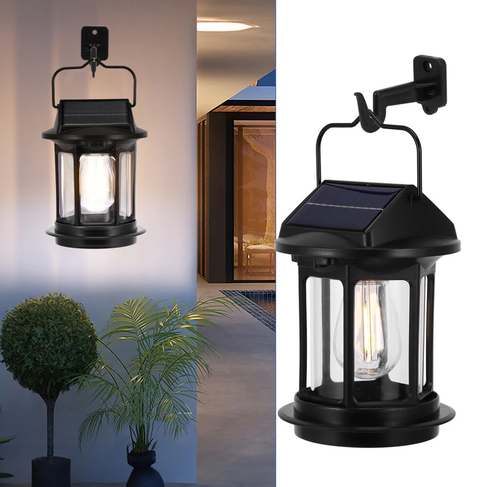 LED Solarleuchte Außen Wandlampe mit Bewegungsmelder USB Handleuchte Laternen - Bild 2 von 4