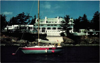 Vintage Postcard- The Moron Mansion, Orcas Island, WA.