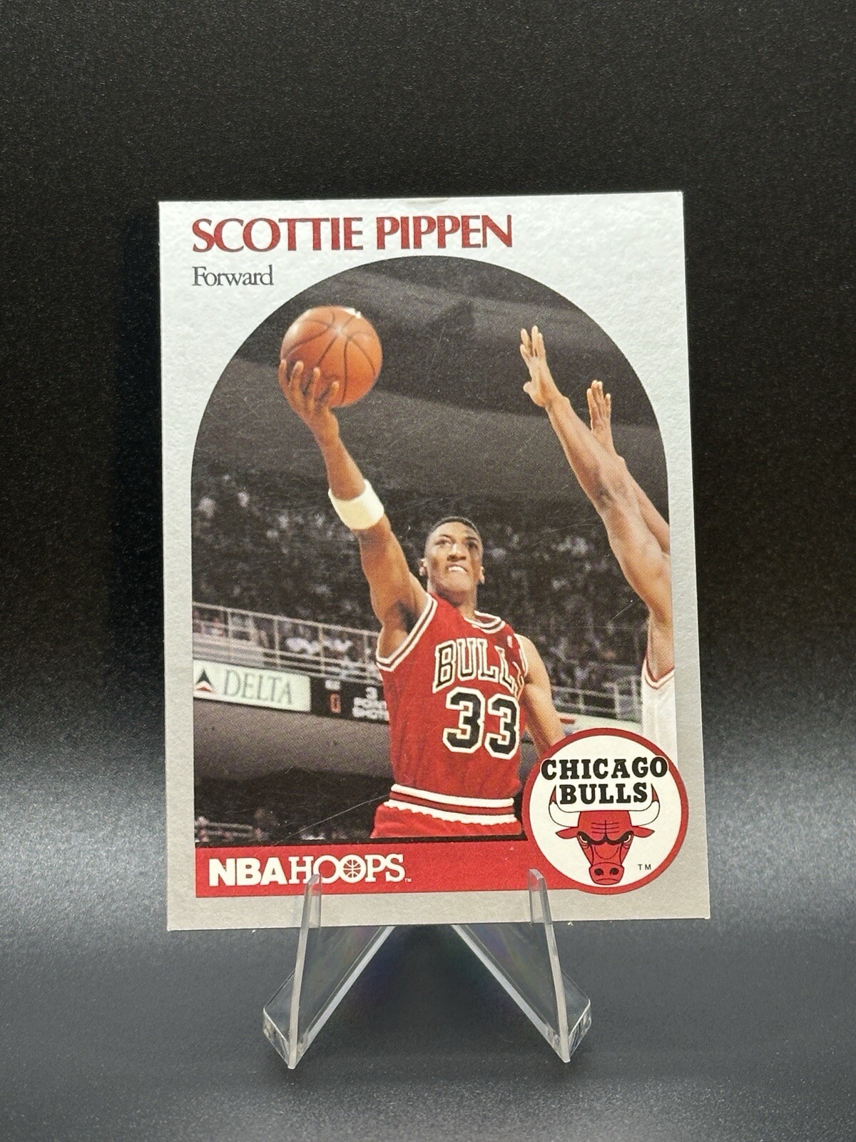 1990-91 NBA Hoops Scottie Pippen Card #69 Vintage Basketball Collectible