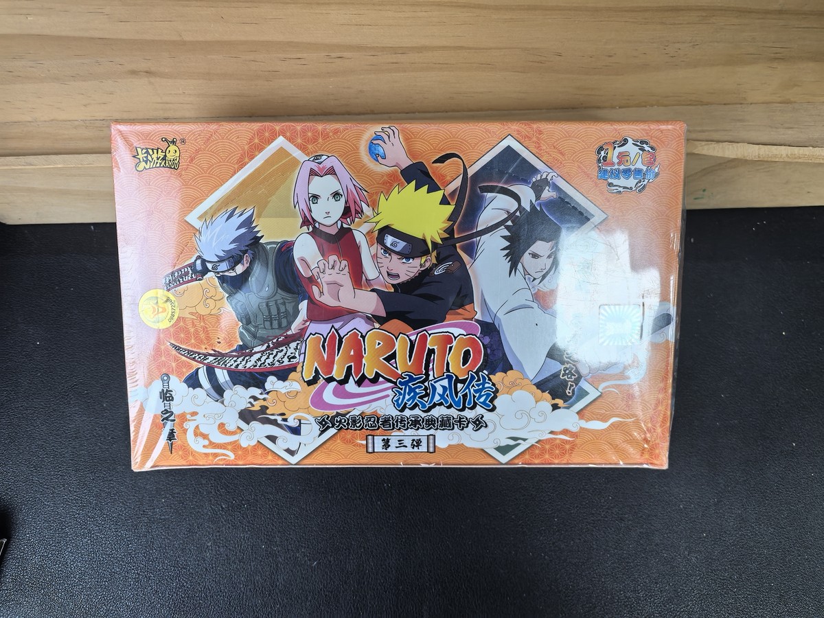 Naruto Kayou Official Trading Card Booster Box TIER 1 WAVE 3 - 36