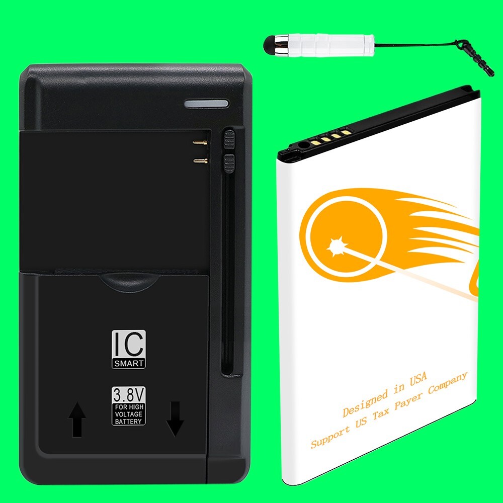 Boosting 3920mAh Displaceable Battery Charger Stylus for LG Harmony M257 Phone