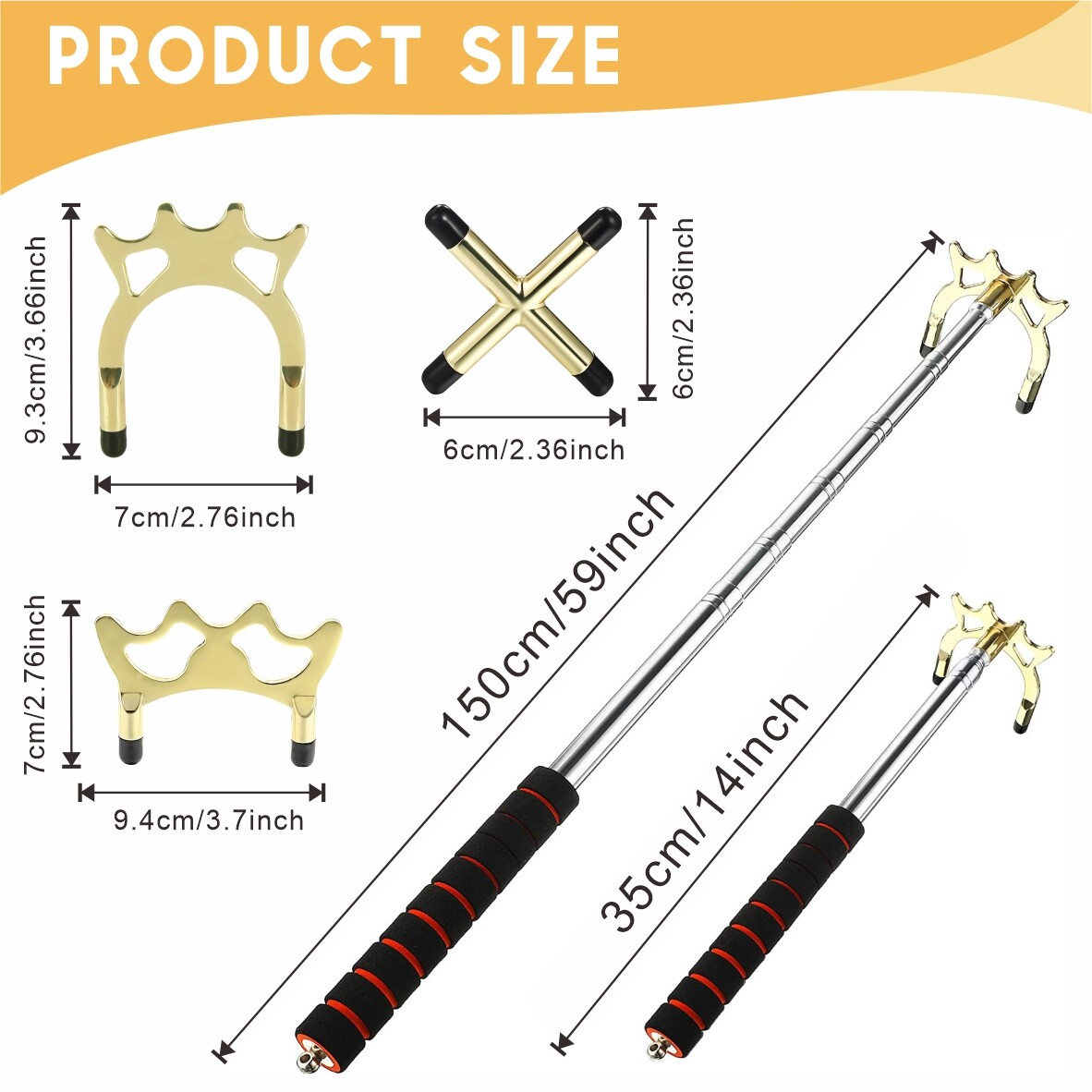 Telescopic Bridge Stick Support Rack Billiards Cue Bridge Pool Table