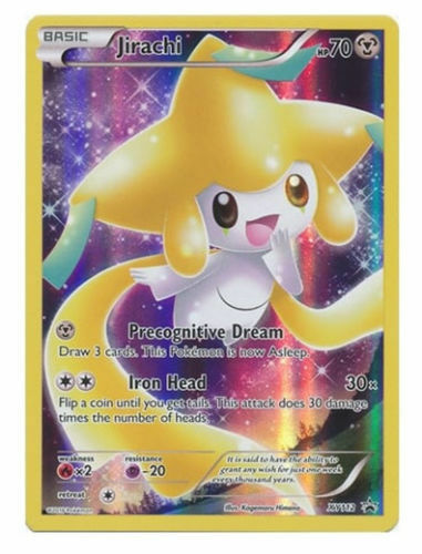 Jirachi XY112 XY Black Star Promo Pokemon Card NEAR MINT TCG