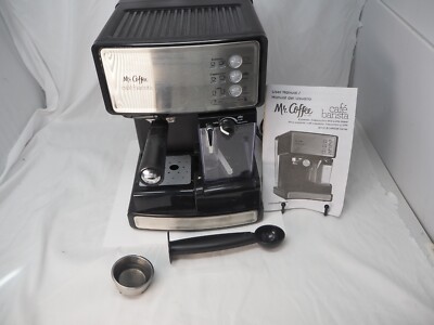 Mr. Coffee Café Barista Espresso and Cappuccino Coffee Maker (BVMC-ECMP1000-RB)