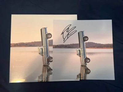 SIGNED Post Malone F-1 Trillion Vinyl Record Black + SIGNED SIGNED Post Malone F-1 Trillion Vinyl Record Black + SIGNED