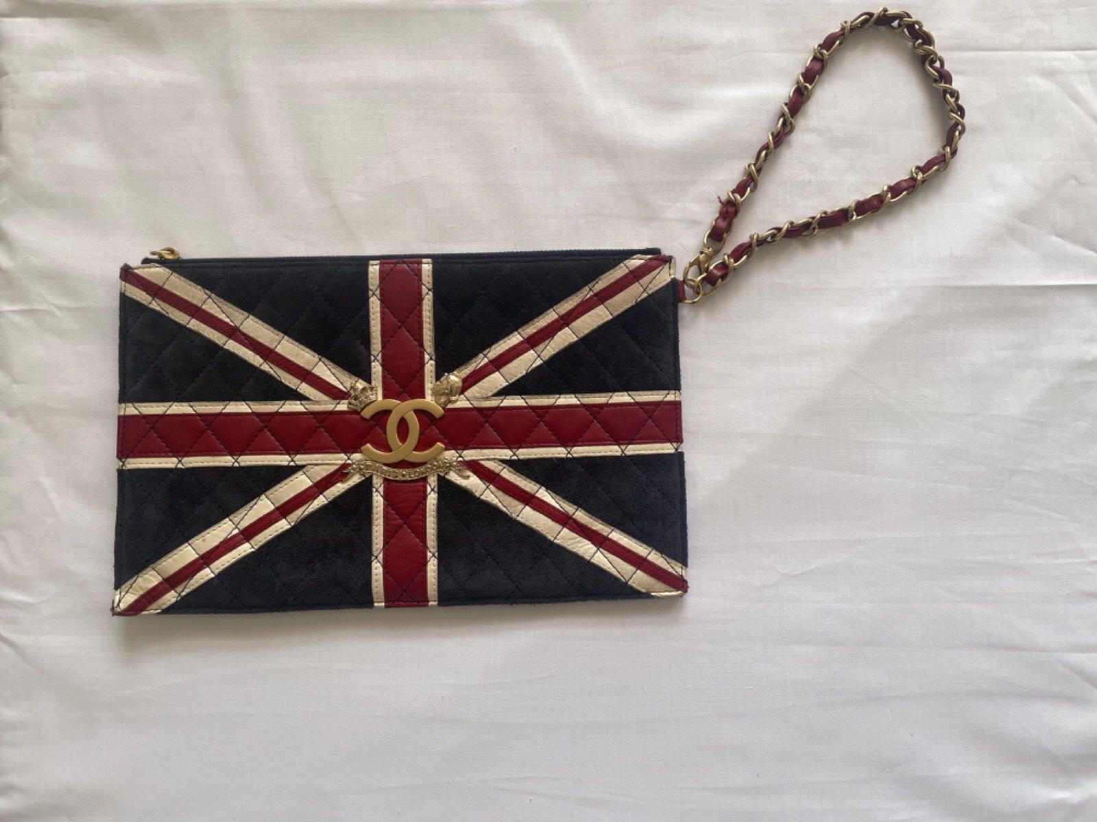 Chanel Union Jack Clutch Bag