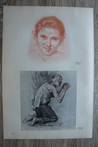 Art Print 1895 1910 A Zig J Wenglein Thumann Unger Frithjof Smith 