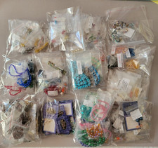 Lot of Swarovski  Czech Crystals, Pearls and Earing making Supplies and Tools