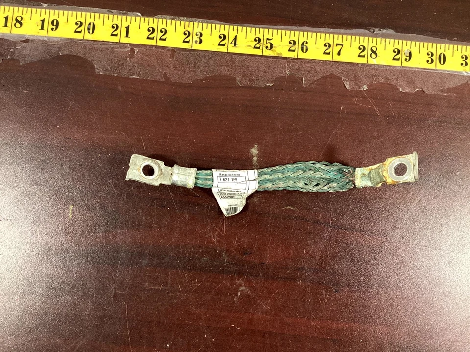 BMW 320I 328I 2013-2018 batería correa tierra cable 12427621168 OEM. Foto 3 de 4