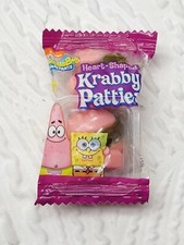 Defecto de fábrica raro gomoso cangrejo empanadas colección Bob Esponja sellar cosas