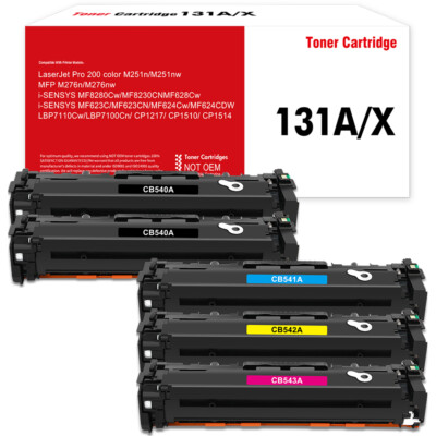 5 XXL TONER für HP LaserJet Pro 200 Color M276n M276nw M251n M251nw 131X 131A