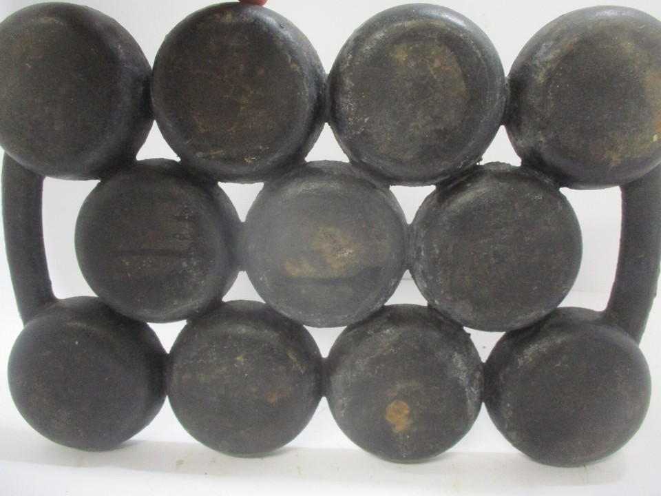 Antique N. Waterman, Boston Cast Iron Biscuit Pan PAT. 1859 eBay