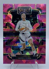 2024 Panini Select WNBA Alysha Clark Concourse Pink Ice Prizm #43 Las Vegas Aces