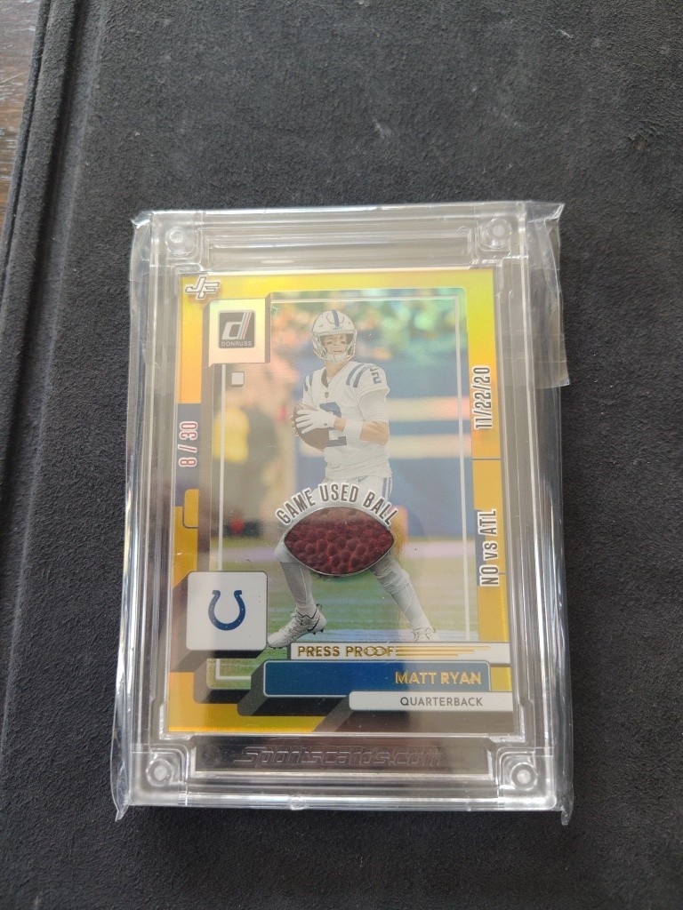 Panini Donruss 2022 Matt Ryan Indianapolis Colts NFL #228 Press Proof /30