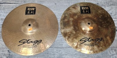 STAGG DH-Serie 14'' Medium Hi-Hat Brilliant B20 double handhammered #1  TOPDEAL