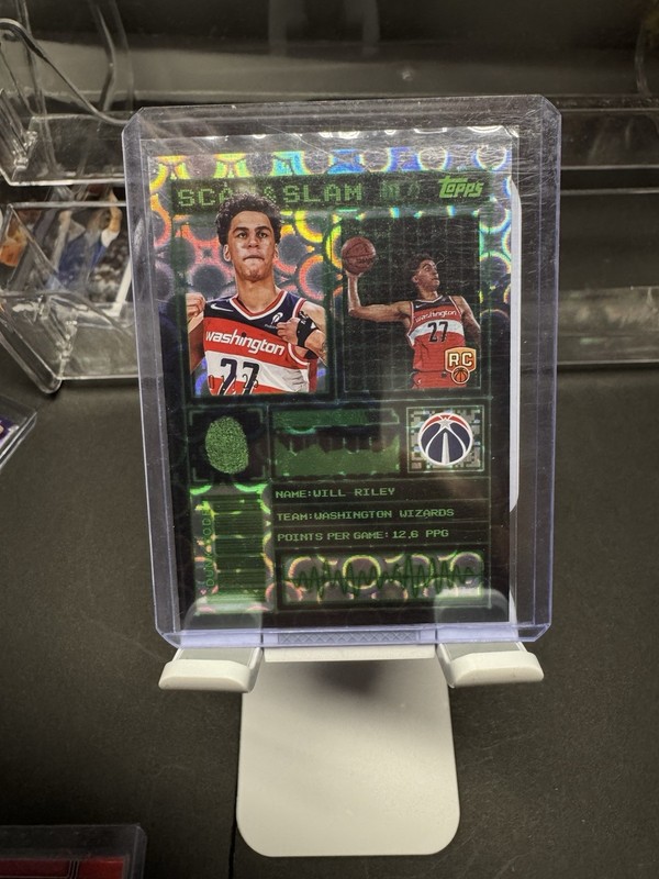 2025-26 Topps - Scan and Slam Will Riley First On Print! 1/25 SS-46 (RC)