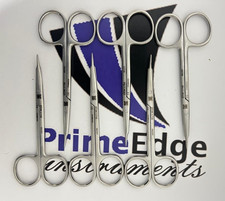 Lot of 6 Pcs Aesculap BC173R STEVENS Scissors tip Curved 4-1/4"