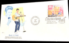 ELVIS PRESLEY FIRST DAY OF ISSUE SET OF 5 ENVELOPES + STAMPS 1993