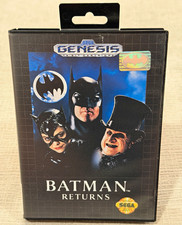 SEGA Batman Returns Sega Genesis Game Cartridge w/ Case & Manual (1992)