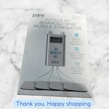 New Pure Enrichment PurePulse Pro Advanced TENS Muscle Stimulator Pain Relieff