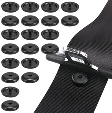 10pcs Car Seat Belt Stopper Buckles Anti-slip Safety Limit Stop Buttons - New