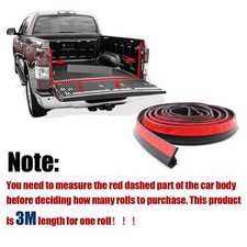 Universal Pickup Truck Car Tailgate Seal Strips Kit Weather Stripping Rubber Us Universal Pickup Truck Car Tailgate Seal Strips Kit Weather Stripping Rubber Us