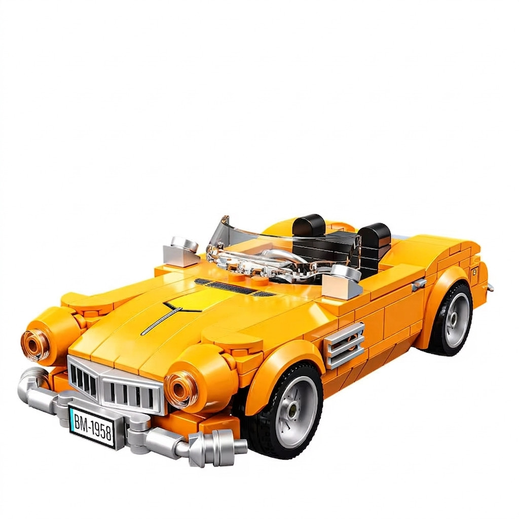 MOC LEGO Car: TYCOLE #T1097a - 1958 BMW Building Blocks Set (328 Pcs)
