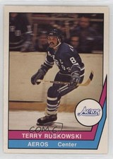 1977-78 O-Pee-Chee WHA Terry Ruskowski #37 0u2j
