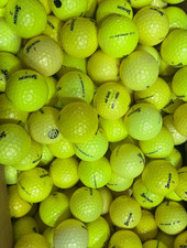 Srixon Z-Star XV Yellow 48 Pack Used Golf Balls AAA 3A Bulk Recycled Balls