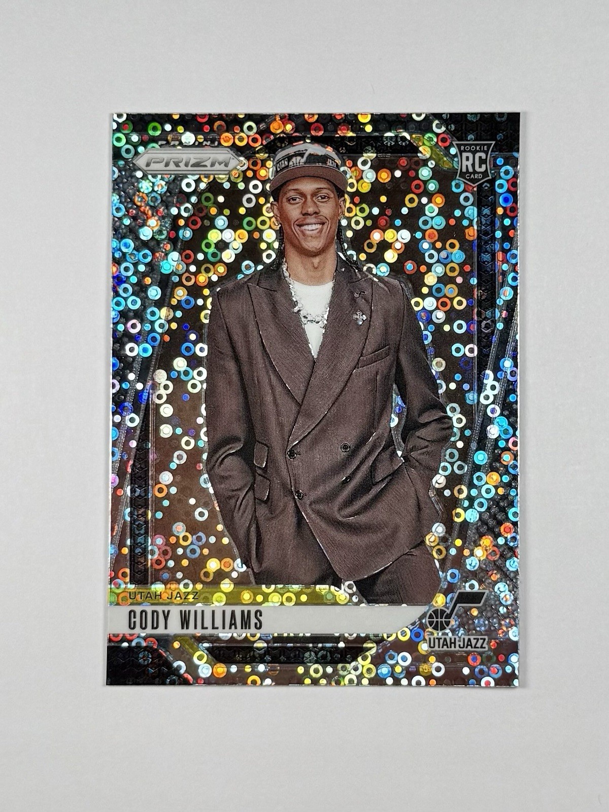 2024-25 Panini Prizm - Rookie Variation Cody Williams #232 Fast Break Prizm (RC)