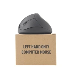 Urby Left Handed Mouse Wireless, Ergonomic, Vertical. Also As Black 
