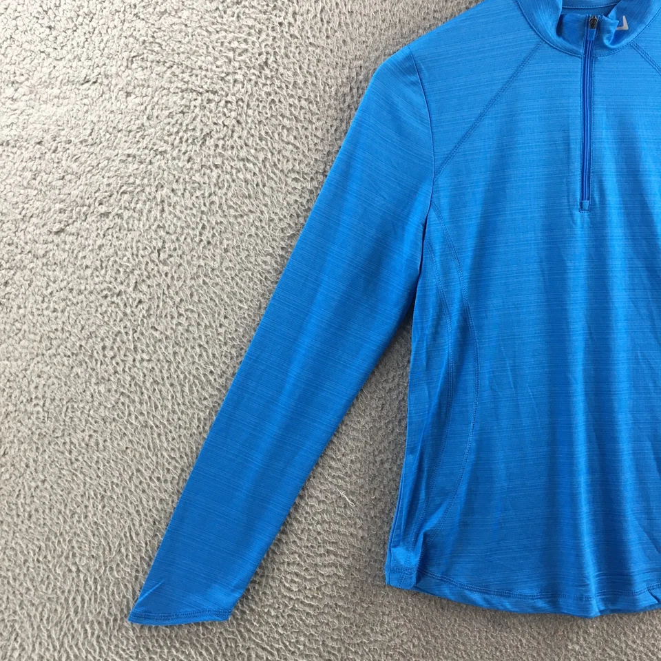 Sudadera Callaway Opti-Dri Para Mujer S Azul Manga Larga Cuello Simulado Pullover Informal Foto 4 de 4