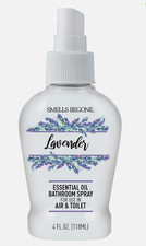 Lavender TOILET BOWL Freshener  ROOM SPRAY, by Smells Begone, 4 oz