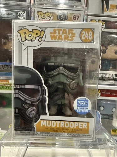 Funko Pop! Star Wars - Mudtrooper #248 funko Exclusive Limited Edition Box Ding
