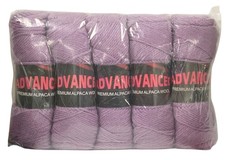 Advanced Premium Alpaca lavender 95 Alpaca 5 Polyester 2.9oz Warm Soft