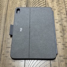 Logitech Slim Folio Gray Keyboard Folio Case with Integrated Stand