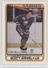 1990-91 O-Pee-Chee Scott Arniel #324 16jy