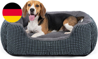 Furtime Hundebett MittelgroßE Hunde, Hundekorb Waschbar Flauschig, Rutschfestes