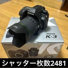 2481 Shots PENTAX K3 Digital Single Lens Reflex Camera