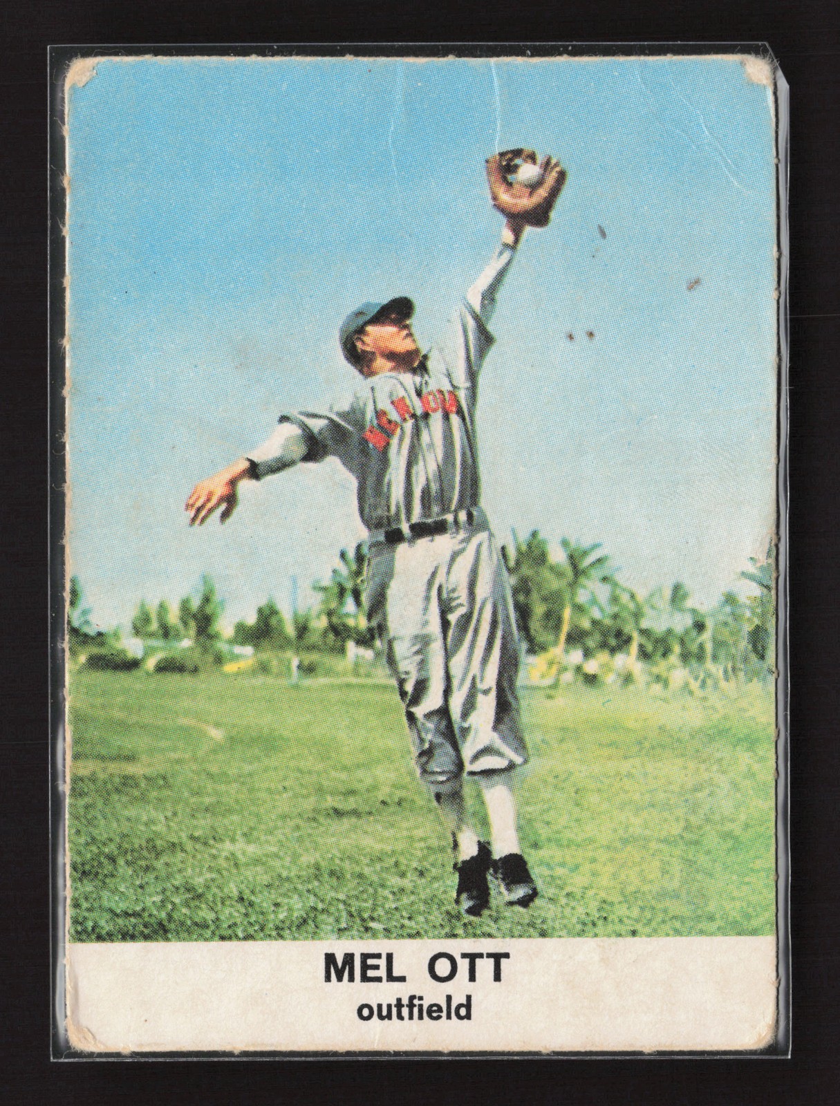Mel Ott 1961 Golden Press Hall of Fame Baseball Stars #1 TYW6