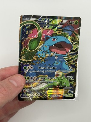 Venusaur EX XY123 - Pokemon Black Star Promo Holo Full Art - Pokémon TCG