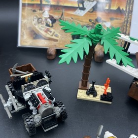 LEGO Adventurers Treasure Raiders 5909/5948/2879 w/ Mummy Storage Case COMPLETE