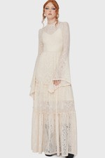 KILLSTAR Maxi Ivory Hecate Lace Maxi [IVORY] XS||S||M||L||XL||XXL||3XL||4XL
