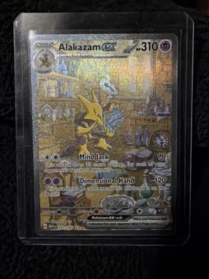 Alakazam ex 201/165 Special Illustration Rare Scarlet & Violet 151 Pokémon 