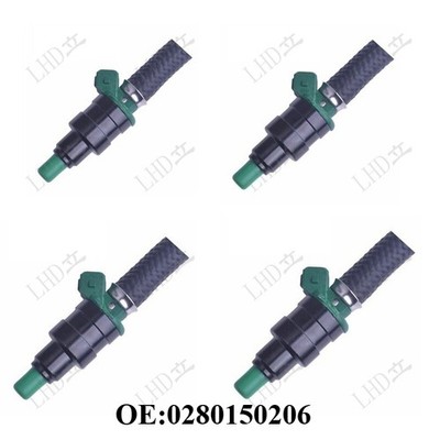 4Pcs Fuel Injector For Volkswagen Vanagon Audi Skoda EAC7874 0280150206/