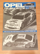 Tamiya Opel Calibra V6 DTM  TA-02  Bauanleitung 