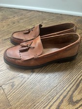 G.H. Bass Weejuns Marietta II Tassel Loafers Women s 7M Brown Leather Kiltie